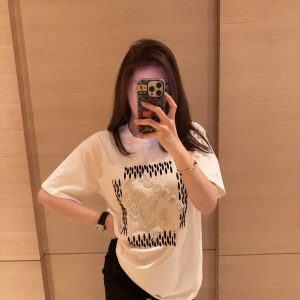 Luxury Designer Louis Vuitton Short-Sleeved T-Shirt