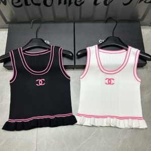 Aaa Designer Chanel Jacquard Vest