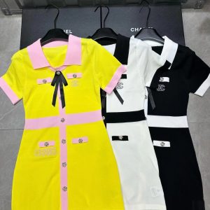 Designer Chanel Short-Sleeved Top