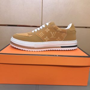 High Quality Luxury Louis Vuitton Leather Casual Shoes