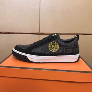 High Quality Fendi Sheepskin Casual Shoes