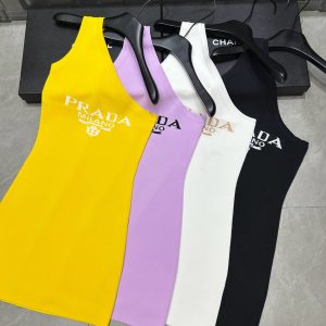 Designer Aaa Prada Jacquard Vest