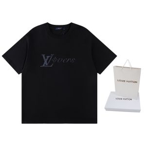 High Quality Designer Louis Vuitton Cotton Short-Sleeved T-Shirt