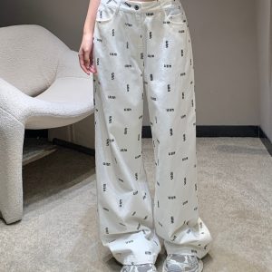 High Quality Luxury Miu Miu Abs Pants For Spring