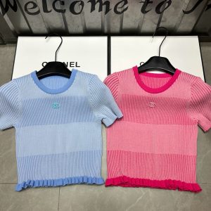 Luxury Aaa Chanel Short Sleeves