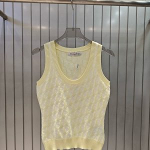 Luxury Dior Jacquard Vest