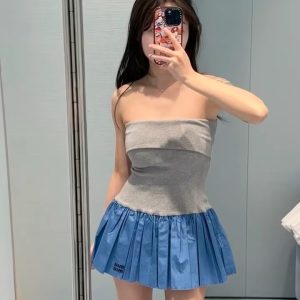 Luxury High Quality Miu Miu Dress