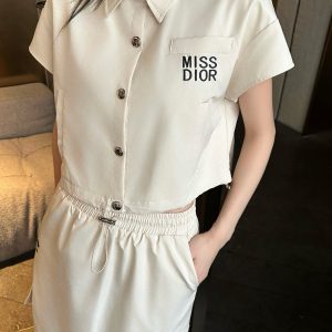 1:1 Dior Short-Sleeved Shirt