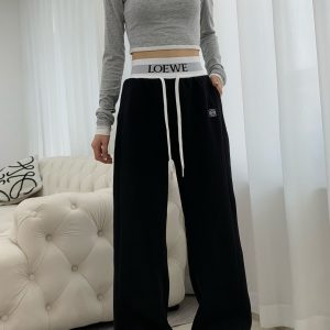 High Quality Loewe Abs Casual Pants