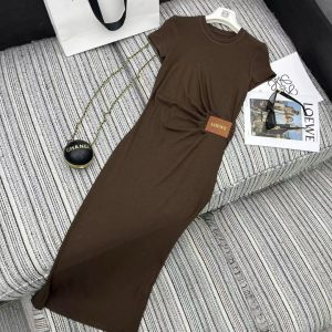 Aaa High Quality Loewe Leather Short-Sleeved Shirts