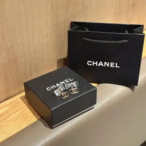 Luxury Chanel Earrings Street Style Spring Summer