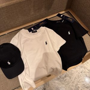 High Quality Luxury Ralph Lauren Short-Sleeved T-Shirt