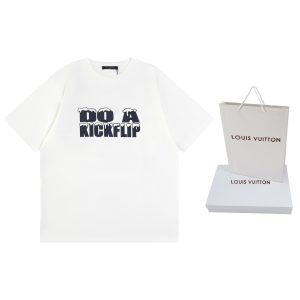 High Quality Louis Vuitton Cotton Short-Sleeved T-Shirt