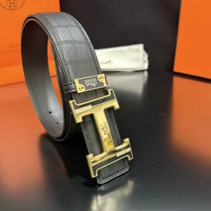 Super Clone Luxury Hermes Ruler Ash Deerskin High-End Quality
