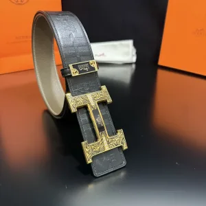 Reps Super Clone Hermes Belt Gold