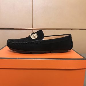 Aaa Versace Leather Leather Shoes