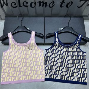 Luxury Fendi Jacquard Vest