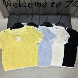 High Quality 1:1 Chanel Short Sleeves