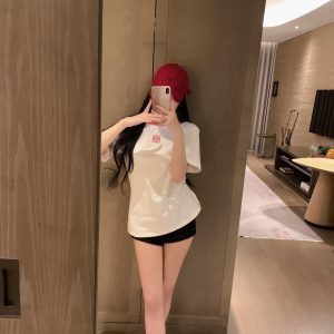 Designer High Quality Loewe Cotton Short Sleeves