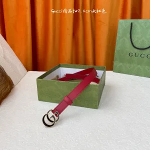 Luxury Designer Gucci Belt Top-Grain Cowhide