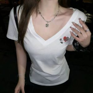 Designer Aaa Chrome Hearts Short Sleeves