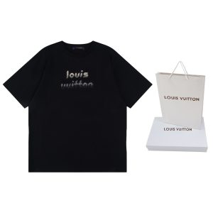 Luxury Louis Vuitton Cotton Short-Sleeved T-Shirt