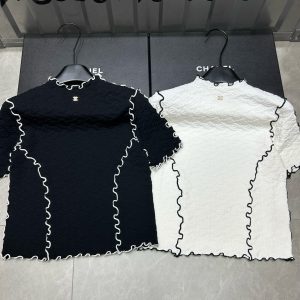 Designer Luxury Chanel Short Sleeves