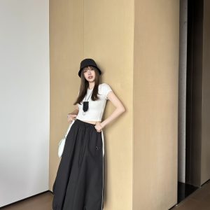 1:1 High Quality Prada Nylon Skirt
