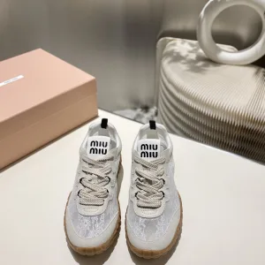 Luxury High Quality Miu Sneakers Color Spring Summer