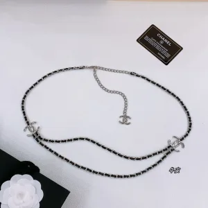 Reps Chanel Waist Chain Blue Denim
