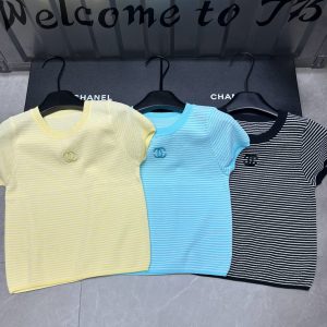Luxury Chanel Short Sleeves