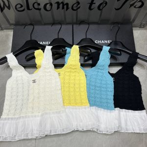 1:1 Chanel Lace Tank Top