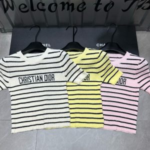 Luxury Designer Dior Short Sleeves