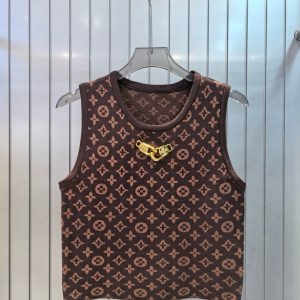 High Quality Luxury Louis Vuitton Jacquard Vest