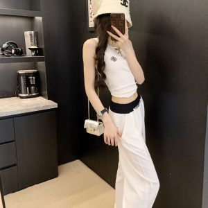 Luxury Aaa Miu Miu Denim Trousers