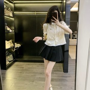 1:1 Luxury Miu Miu Short-Sleeved Shirts