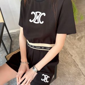 Luxury Celine Short-Sleeved Shirts