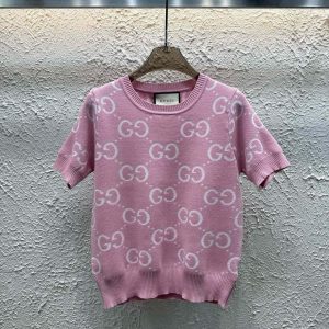 Aaa Gucci Jacquard Short Sleeves