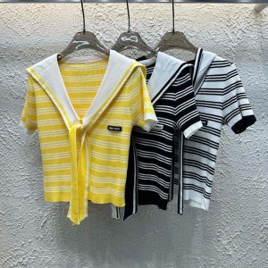 Designer Miu Miu Short Sleeves