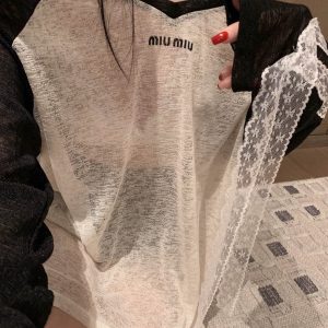 Designer Miu Miu Lace Ruler