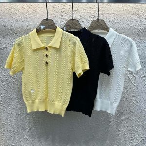 High Quality Designer Dior Short Sleeves