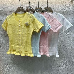 1:1 Chanel Short-Sleeved Shirt