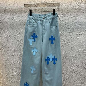 Luxury Aaa Chrome Hearts Leather Pants