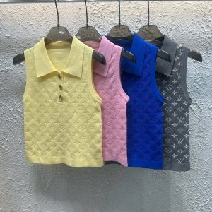High Quality Louis Vuitton Gold Vest