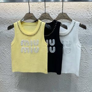 Luxury Miu Miu Lace Vest