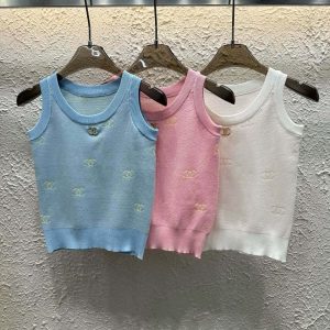 High Quality Chanel Jacquard Vest