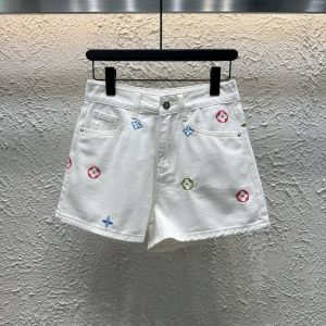 High Quality 1:1 Louis Vuitton Denim Shorts