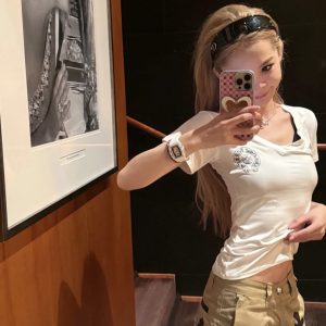 Designer Chrome Hearts Abs Short-Sleeved Shirts