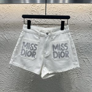 High Quality Dior Denim Shorts For Summer
