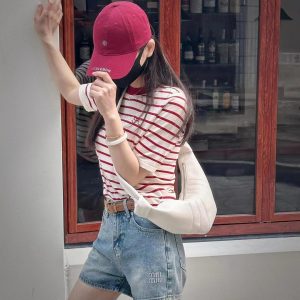 Designer Miu Miu Denim Shorts For Summer